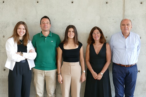 Inés Gallego, Antoni Pastor, Alba Garcia-Baos, Olga Valverde i Rafael de la Torre