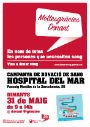 El Banco de Sangre busca donantes en el Hospital del Mar