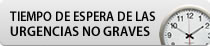 Tiempo de espera de las urgencias no graves